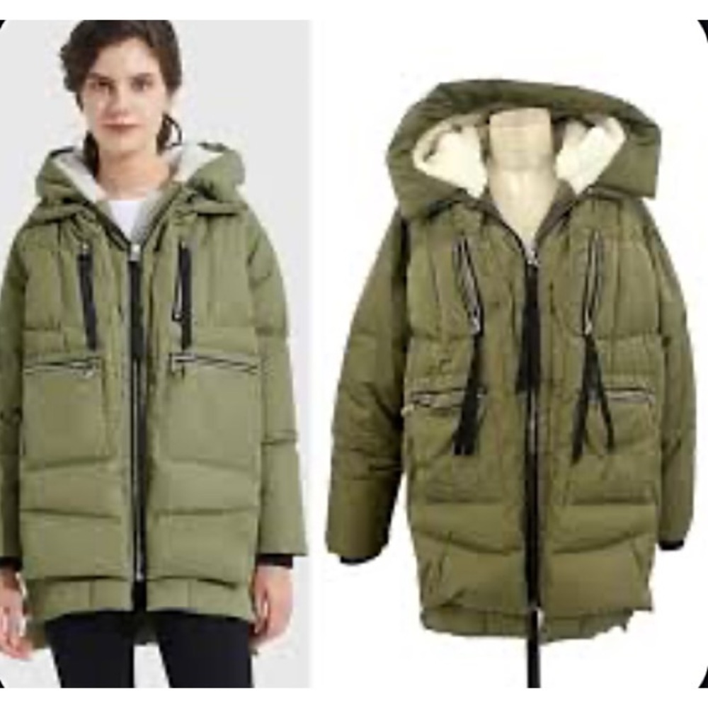 Orolay Women's Thickened Down Jacket coat XS NWT